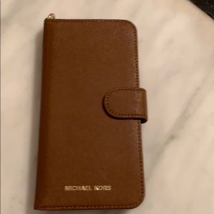 Authentic Michael kors Iphone folio case